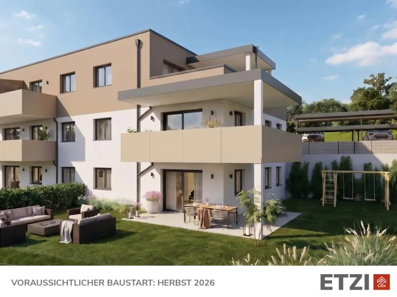 NEUE Wohnanlage in KATSDORF: Attraktive Lage am Sonnenhang - Top 05 - Ansicht 3