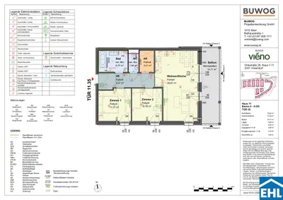 3-Zimmer-Wohnung mieten in Mödling – 73,22 m², € 1.512 – Bild 12 von 12