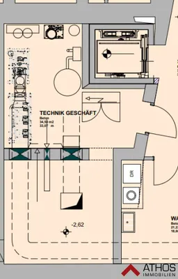 Gewerbeimmobilie mieten in Wels – 598 m², € 6.780 – Bild 20 von 20