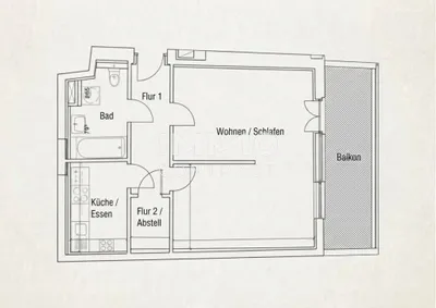 1-Zimmer-Wohnung mieten in Graz – 47,2 m², € 667 – Bild 11 von 11