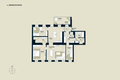 4-Zimmer-Wohnung kaufen in Wien – 129,1 m², € 1.269.400 – Bild 2 von 12
