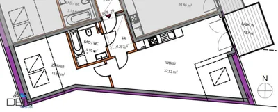 2-Zimmer-Wohnung kaufen in Wien – 57,86 m², € 291.560 – Bild 10 von 10