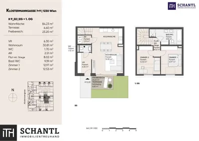 3-Zimmer-Wohnung kaufen in Wien – 84,23 m², € 459.000 – Bild 38 von 38