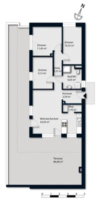 4-Zimmer-Wohnung kaufen in Graz – 71,07 m², € 339.900 – Bild 19 von 19