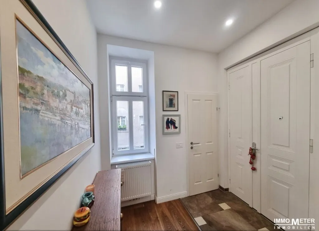 Designerwohnung mit 4 Zimmern und separater Küche - exklusive Altbau-Residenz mit Wiener Charme - Ansicht 2