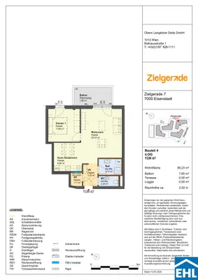 2-Zimmer-Wohnung kaufen in Eisenstadt – 56,23 m², € 276.000 – Bild 13 von 13