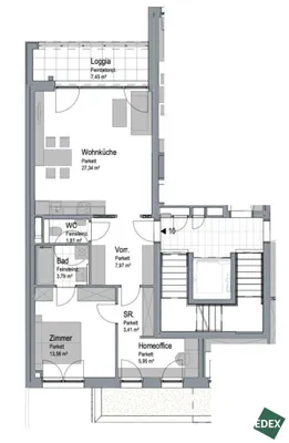 2-Zimmer-Wohnung kaufen in Wien – 63,68 m², € 365.000 – Bild 26 von 26