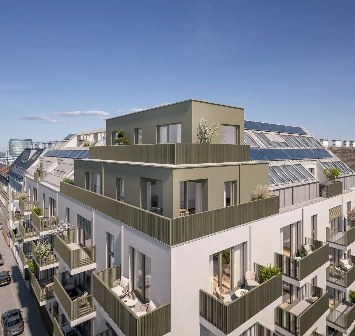 Aichholzgasse 35 - Top Neubauwohnung mit 2 Terrassen im Dachgeschoß - zu kaufen in 1120 Wien - Ansicht 2