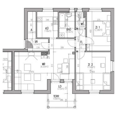 3-Zimmer-Wohnung mieten in Südoststeiermark – 81,4 m², € 1.077 – Bild 2 von 15