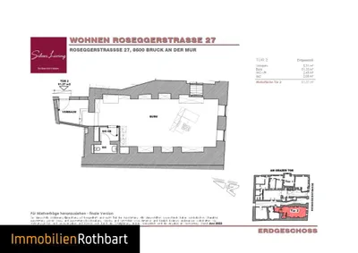 1-Zimmer-Gewerbeimmobilie mieten in Bruck-Mürzzuschlag – 61 m², € 504 – Bild 5 von 5