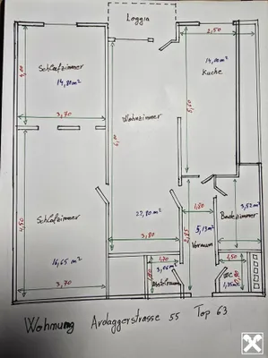 3-Zimmer-Wohnung kaufen in Amstetten – 82 m², € 175.000 – Bild 20 von 20