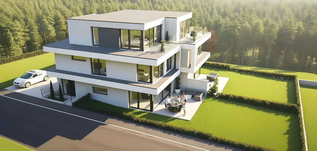 Sensationelles Design Doppelhaus / Perchtoldsdorf bei den Weinbergen - Ansicht 3