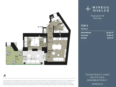 2-Zimmer-Wohnung kaufen in Wien – 44,76 m², € 479.000 – Bild 16 von 16