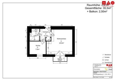 1-Zimmer-Wohnung mieten in Kirchdorf an der Krems – 37,8 m², € 374 – Bild 4 von 4