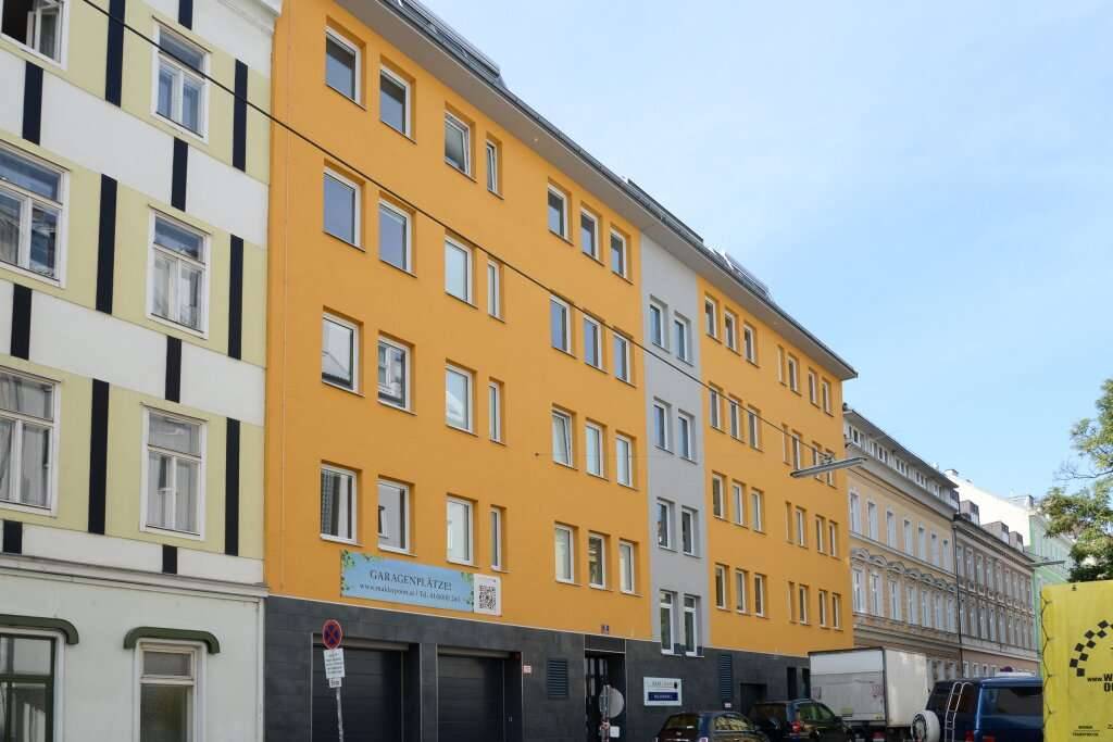 Oldtimer Garage (282 m²) für 12 + 6 PKWs + genug Lager- und Rangierfläche - niedrige BK - direkt beim Westbahnhof – pohled 3