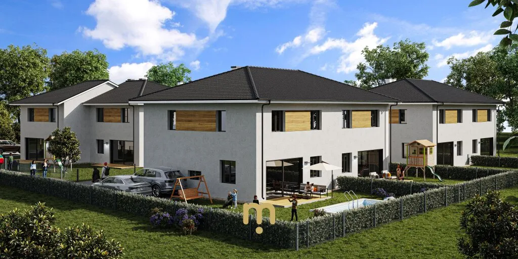 Leistbares Wohnen in 2103 Langenzersdorf - Moderne Doppelhäuser in hochwertiger Ausführung - Ansicht 2