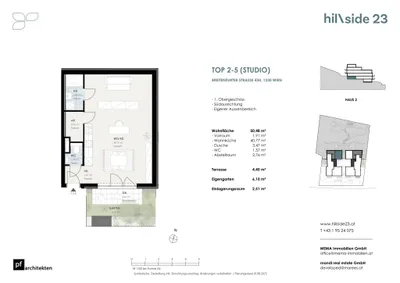 1-Zimmer-Wohnung kaufen in Wien – 50,48 m², € 274.500 – Bild 1 von 15