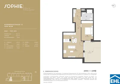 2-Zimmer-Wohnung kaufen in Wien – 58,41 m², € 405.000 – Bild 19 von 19