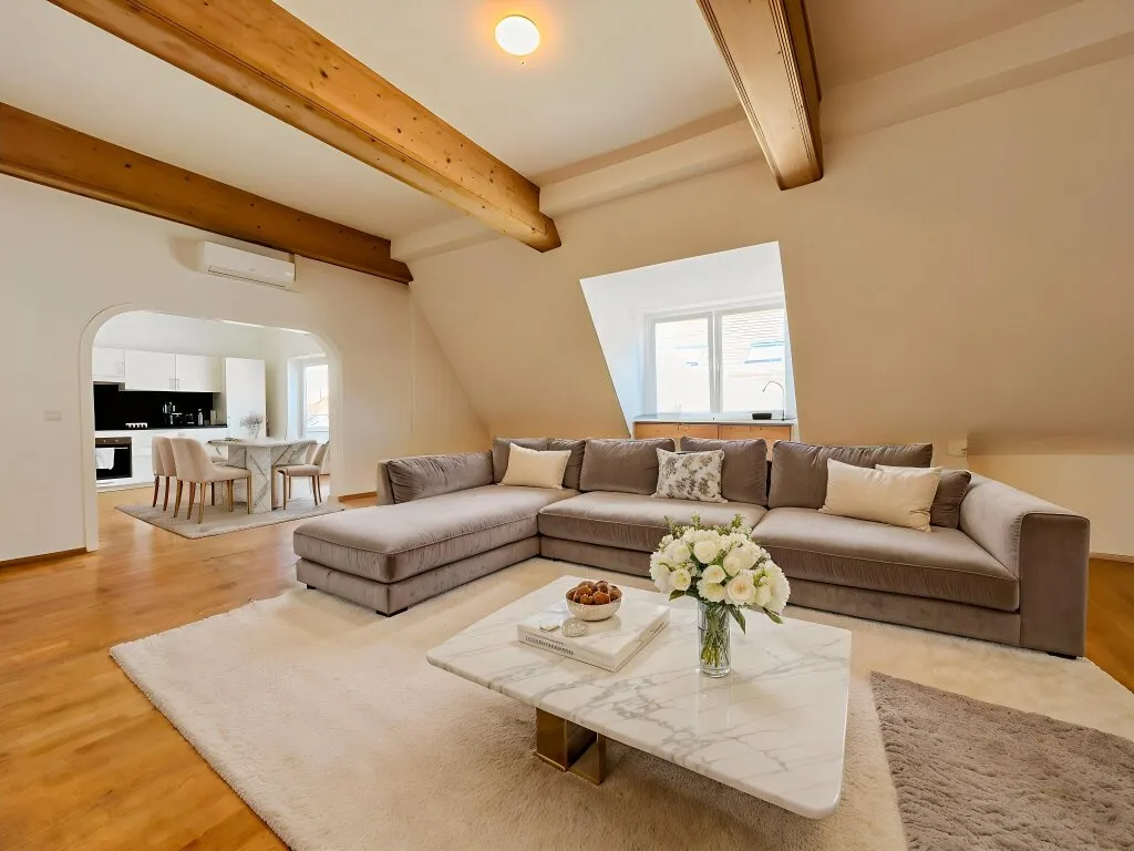 1080! Über den Dächern der Josefstadt - 5-Zimmer-DG mit Balkon!, Wien