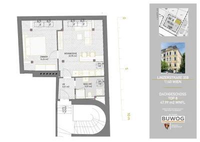 2-Zimmer-Wohnung kaufen in Wien – 47,99 m², € 349.900 – Bild 30 von 30