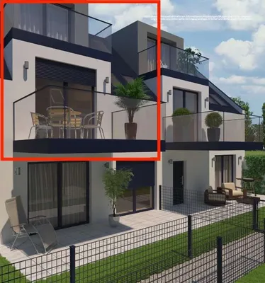 Hochwertig ausgestattet: 3,5-Zimmer-Maisonettewohnung mit Einbauküche, Balkon & Terrasse - 1220 Wien – Bild 2