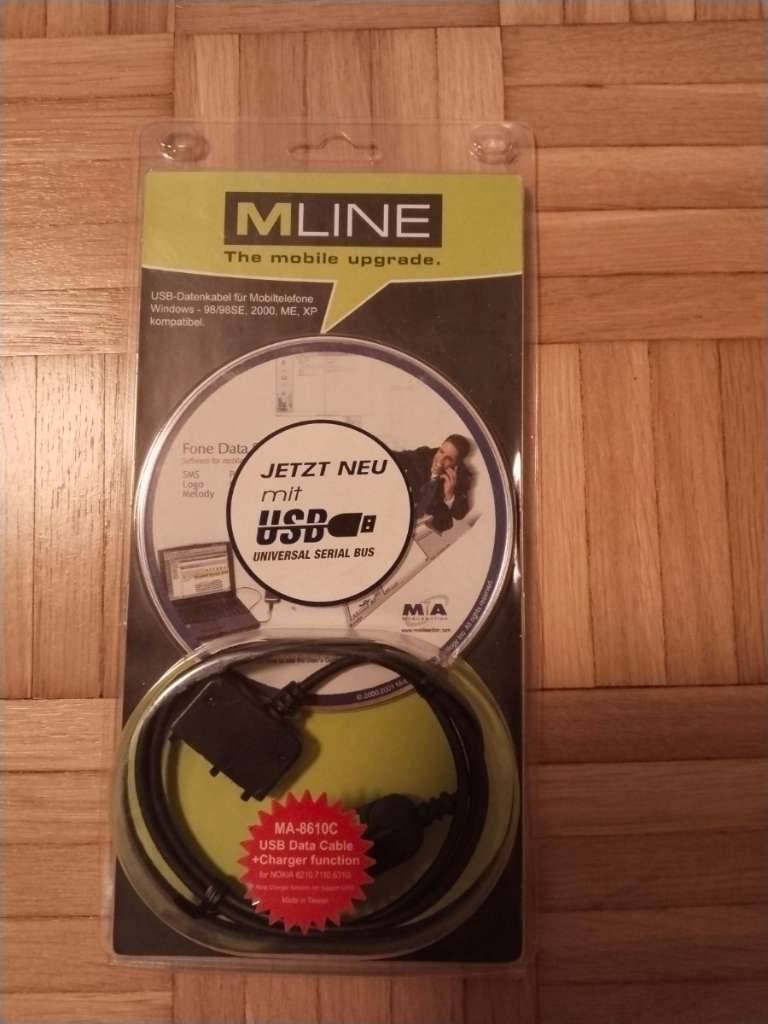 MLINE MA 8610C USB Data Cable + charger function