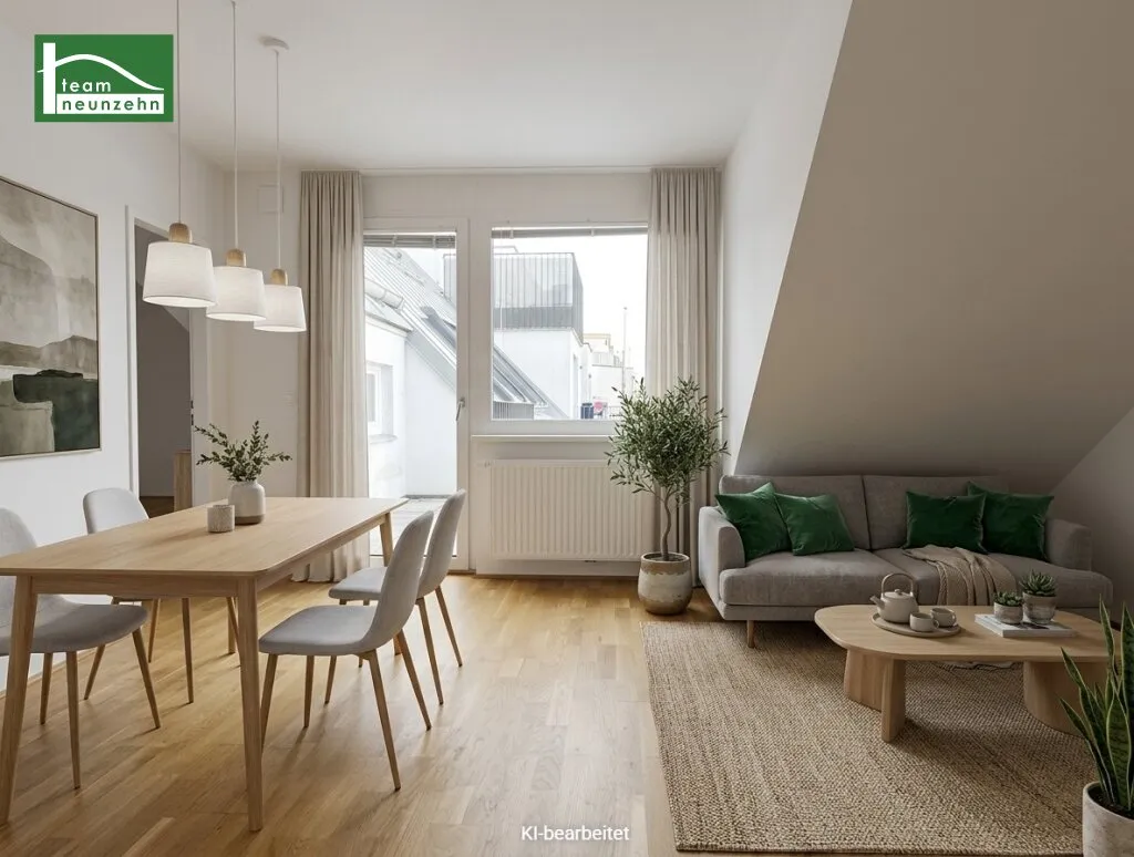 2-комнатная квартира с террасой, 43 м², Майдлинг, Майдлинг