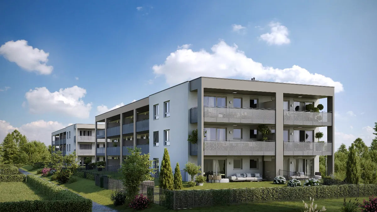 LEBENSTRAUM II - 3-Zimmer-Wohnung im 1.Obergeschoss - Widok 2