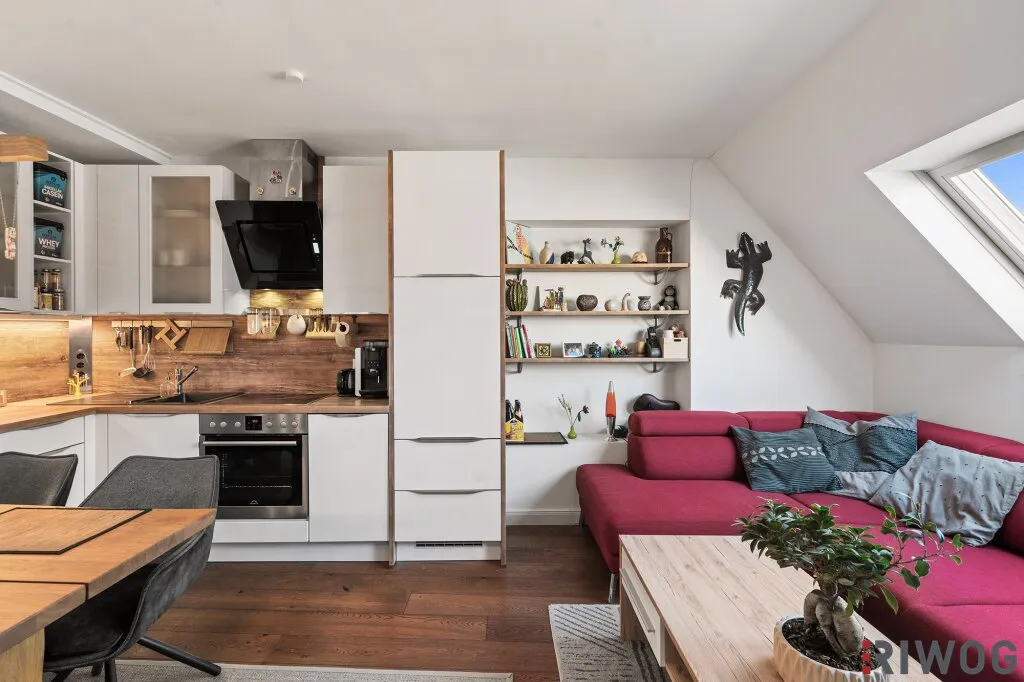 DG-Terrassen-Maisonette Wohnung mit Fernblick in saniertem Altbau | 4 Min. zur U3 Ottakring | 12 Min. in den 1. Bezirk - Ansicht 3