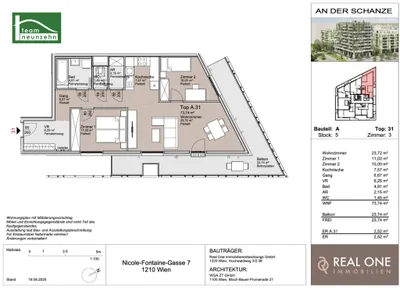 3-Zimmer-Wohnung kaufen in Wien – 73,74 m², € 491.000 – Bild 26 von 26