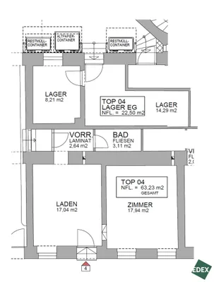 Gewerbeimmobilie kaufen in Wien – 431 m², € 490.000 – Bild 4 von 5