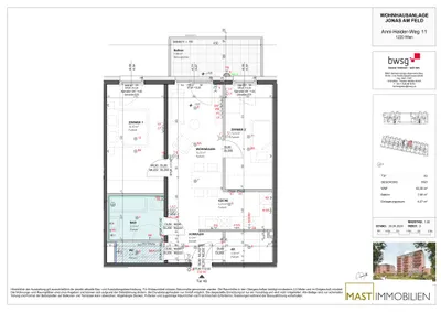 3-Zimmer-Wohnung kaufen in Wien – 63,54 m², € 349.000 – Bild 9 von 9