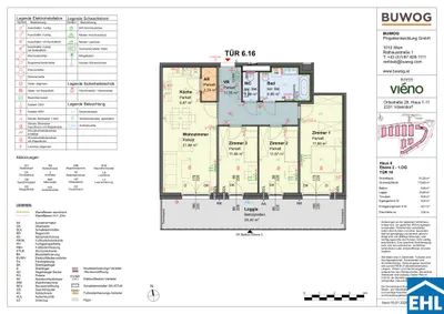 4-Zimmer-Wohnung mieten in Mödling – 91,25 m², € 2.201 – Bild 11 von 11