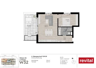 2-Zimmer-Wohnung kaufen in Dornbirn – 53 m² – Bild 5 von 10
