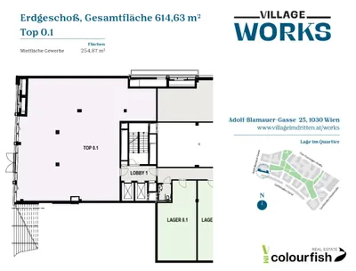 Gewerbeimmobilie mieten in Wien – 272 m², € 8.976 – Bild 4 von 5