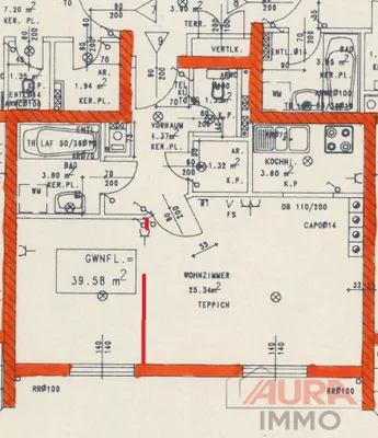 2-Zimmer-Wohnung mieten in Baden – 39 m², € 609 – Bild 12 von 12