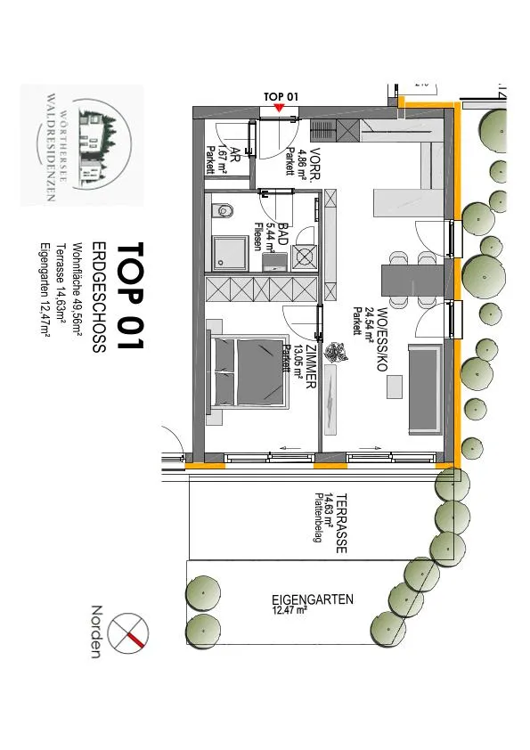 Verkaufsstart - leistbare Neubauwohnungen - Velden – pohled 3