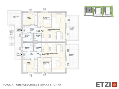 3-Zimmer-Wohnung kaufen in Gmunden – 68,76 m², € 310.900 – Bild 13 von 15