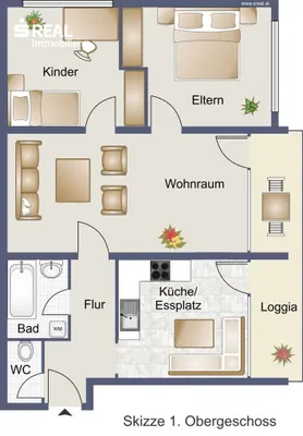 3-Zimmer-Wohnung kaufen in Zell am See – 63,91 m², € 225.000 – Bild 4 von 4