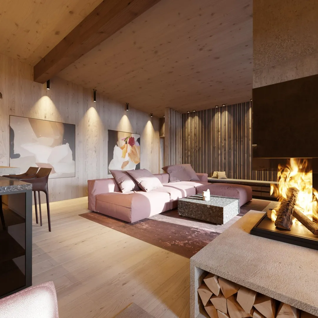 Kleines aber sehr feines Penthouse mit unverbaubarem Bergblick - Ansicht 3