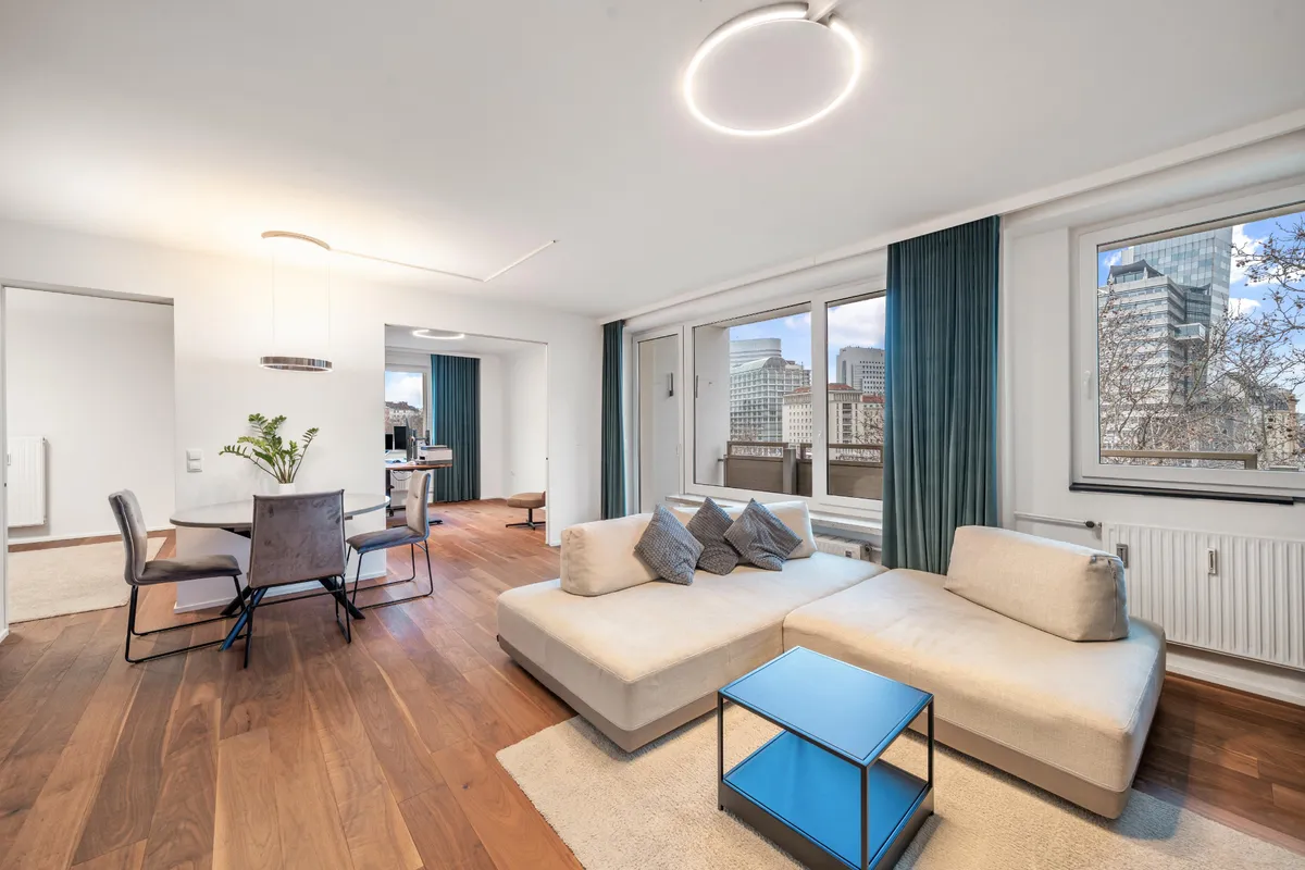 City Apartment mit Loggia und Donaukanalblick - Ansicht 2