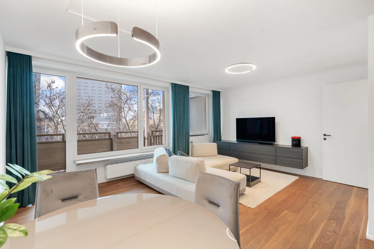City Apartment mit Loggia und Donaukanalblick - Ansicht 3