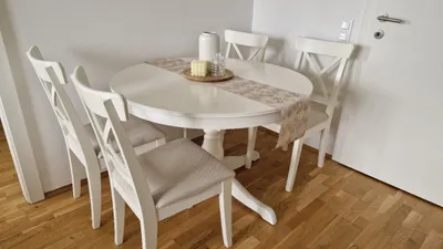 Runder Esstisch Weiss kaufen