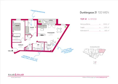 3-Zimmer-Wohnung mieten in Wien – 81 m², € 1.569 – Bild 27 von 27