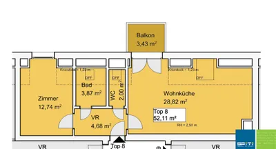 2-Zimmer-Wohnung kaufen in Spittal an der Drau – 52 m², € 80.000 – Bild 9 von 9