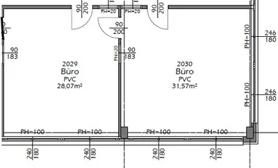 2-Zimmer-Gewerbeimmobilie mieten in Wels – 60 m², € 646 – Bild 7 von 7