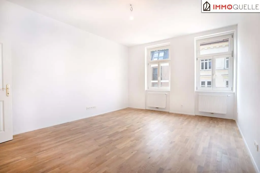Charmante Stadtwohnung! Frisch sanierte 1-Zimmer-Wohnung im 3. Obergeschoss - ruhig und zentral gelegen - Ansicht 3