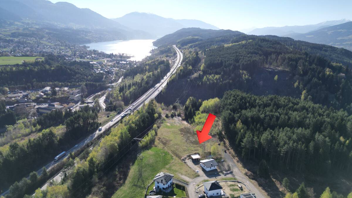 Baugrundstück in Traumlage am Sonnenplateau mit Seeblick - am Ende einer Sackgasse - Ansicht 3