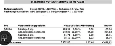 5-Zimmer-Haus mieten in Wien – 123,54 m², € 2.400 – Bild 29 von 31