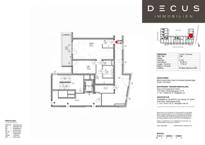 2-Zimmer-Wohnung mieten in Wien – 63,28 m², € 1.300 – Bild 11 von 11